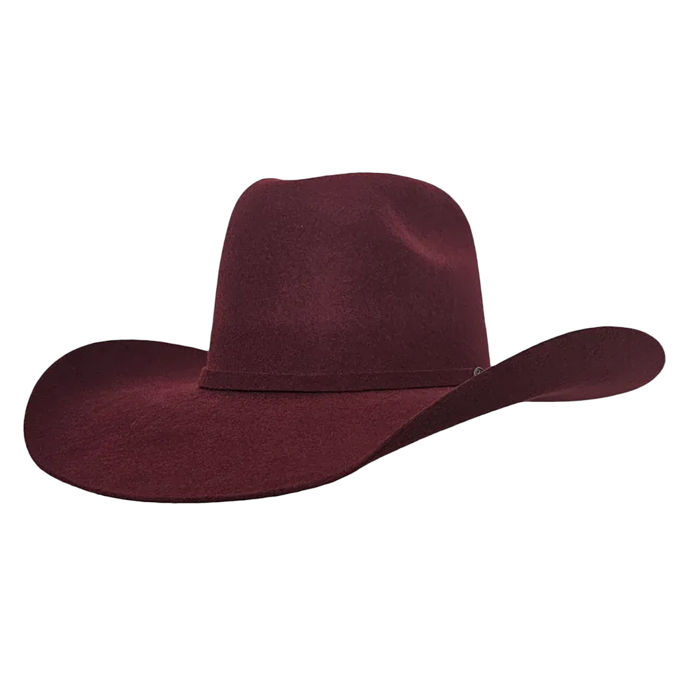 American Maroon Cowboy Hat by Gone Country - Bourbon Cowgirl