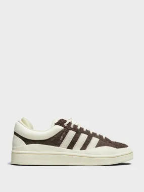 Bad Bunny Last Campus Sneakers in Dark Brown, Chalk White and Cream White