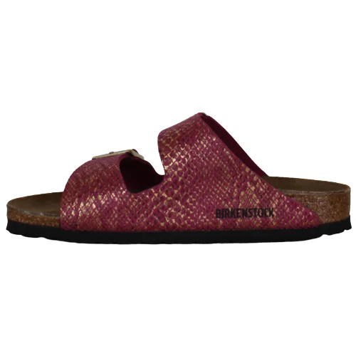 Birkenstock Ladies  Sandals - Arizona Python - Fuchsia