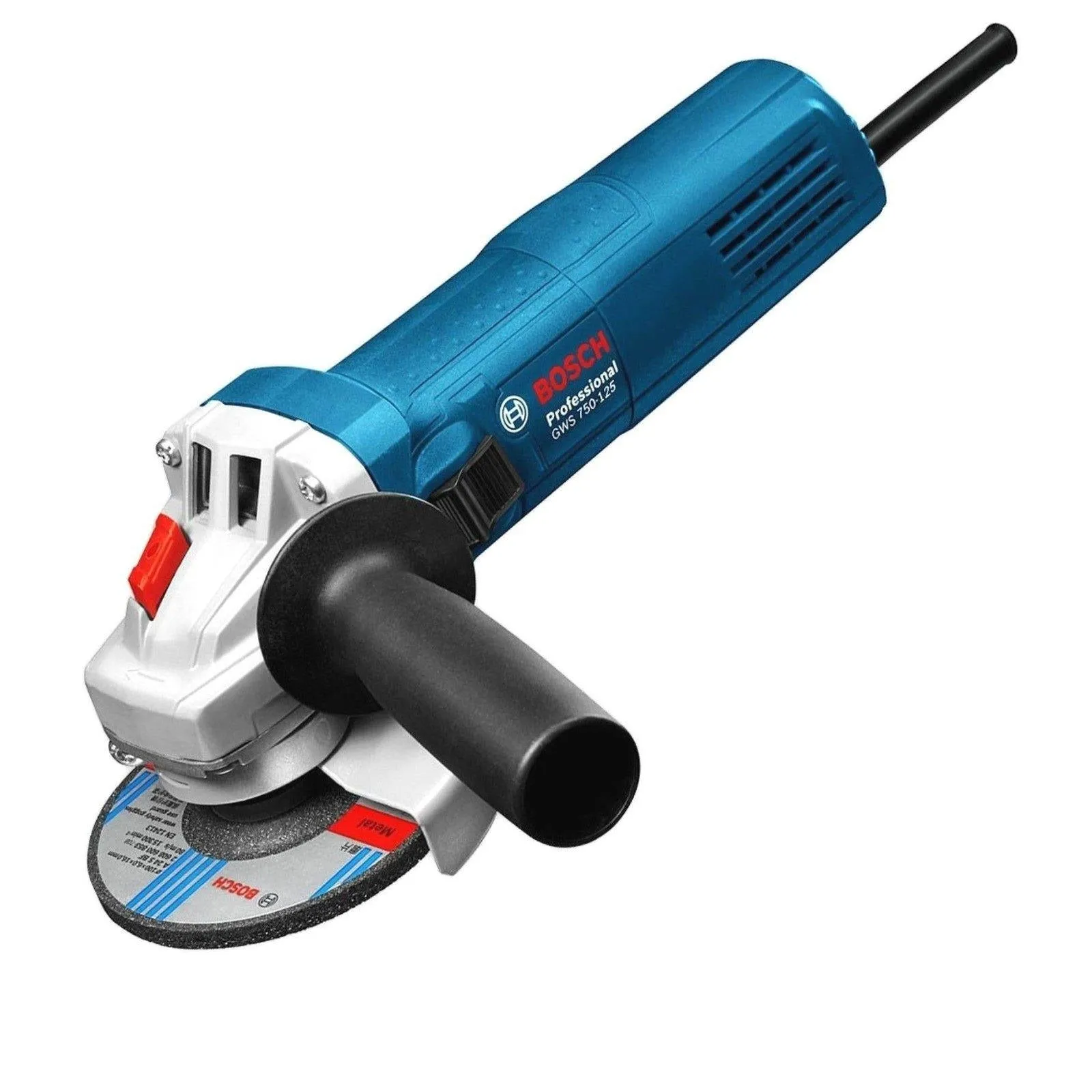 BOSCH SMERIGLIATRICE ANGOLARE GWS 750 disco 115mm Garanzia 3 anni