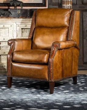 Brando Saddle Leather Recliner