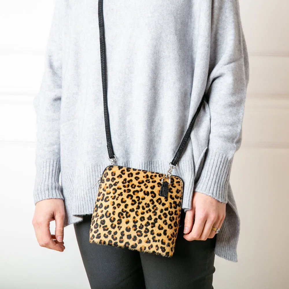 Bronte Animal Print Cross Body Bag