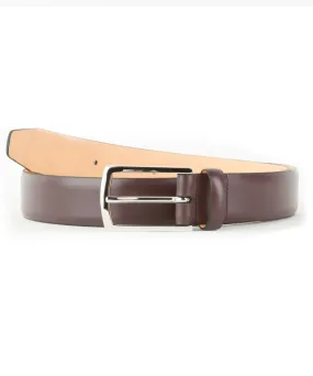 Burgundy Feather Edge Belt