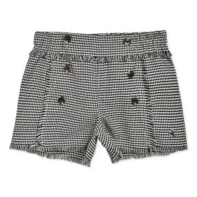 Checkered Frill Shorts