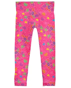 Girls' Follow Your Heart Comfort Stretch Leggings