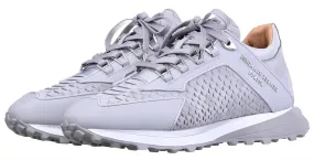 LOW-TOP BNJ ALPHA RUNNER ICE GREY PYTHON CUT-MATT NAPPA