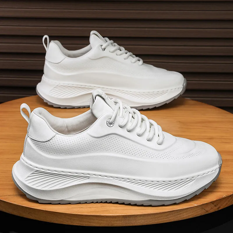 Men's Thick Sole Casual Breathable Sneakers