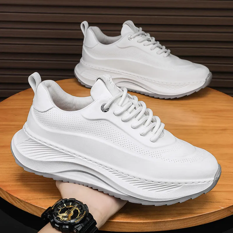 Men's Thick Sole Casual Breathable Sneakers