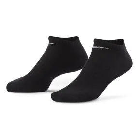 Nike Everyday Cushioned No-Show Socks 3 Pack Black / White