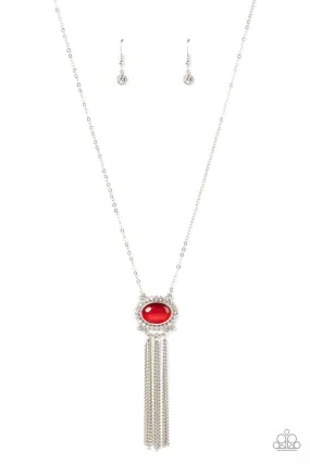 Paparazzi Happily Ever Ethereal - Red Necklace