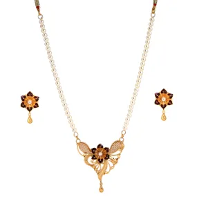 Soyee - Pendant Set With Beaded Tassel