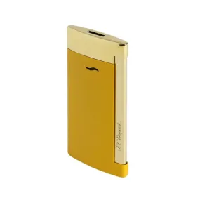 S.T. Dupont Slim 7 Shiny Honey and Golden Finish Lighter