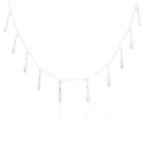 Tassel Silver Necklace